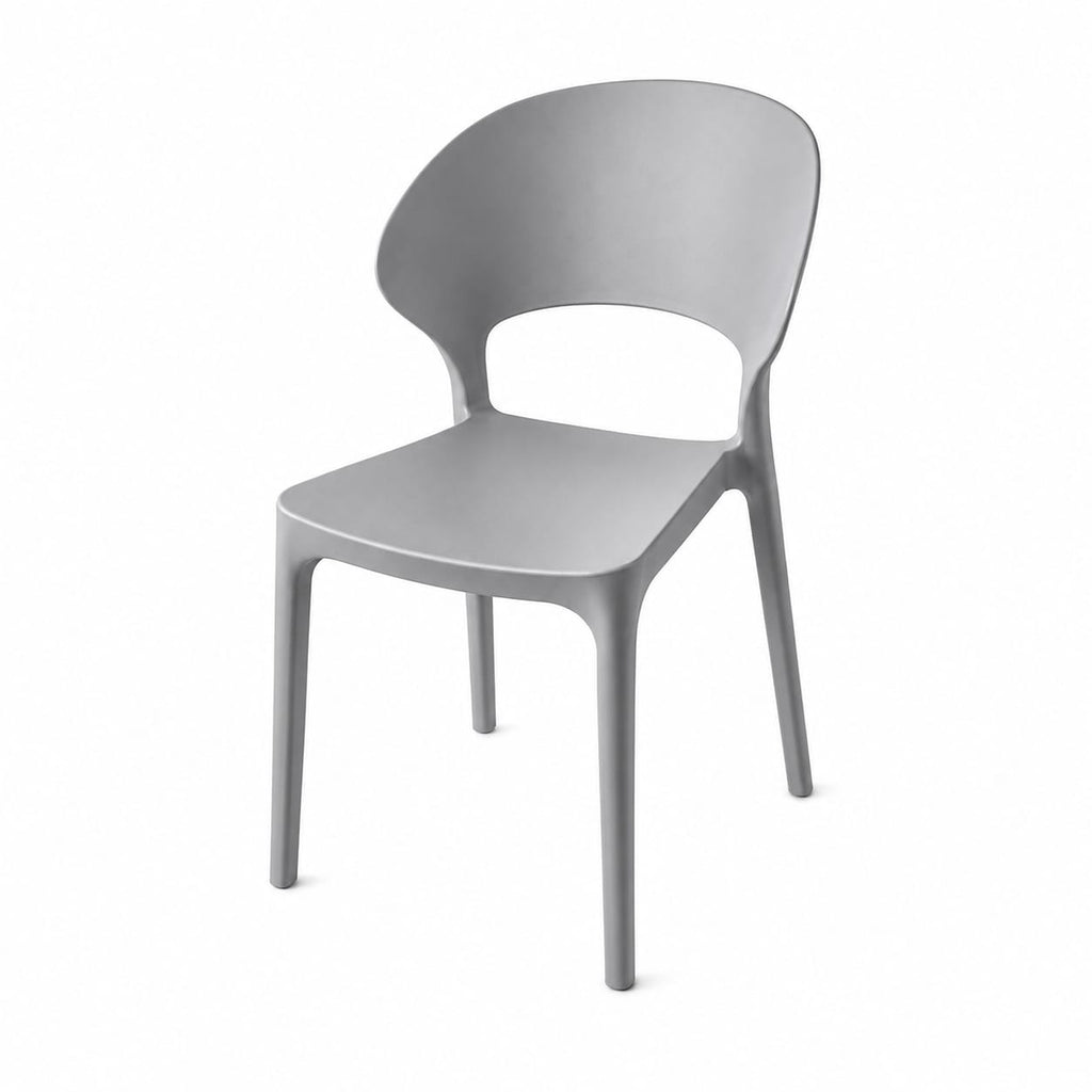 GREY CAFE CHAIR