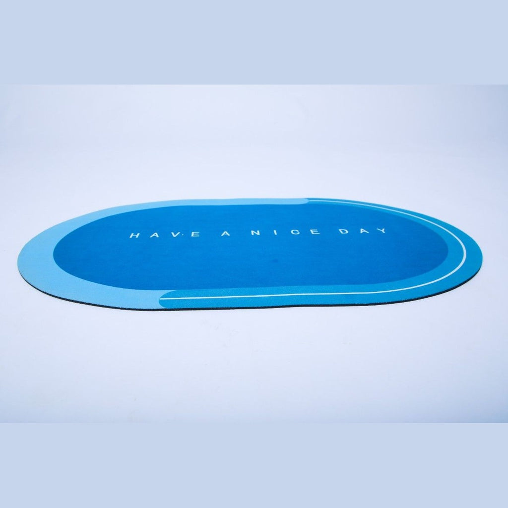 Stylish Oval Home Doormat