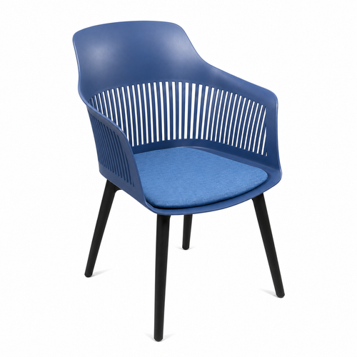 BLUE CAFE CHAIR