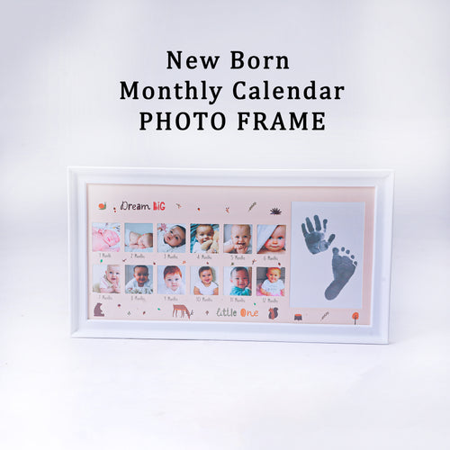Newborn Monthly Milestone Photo Frame – "Little One" Edition