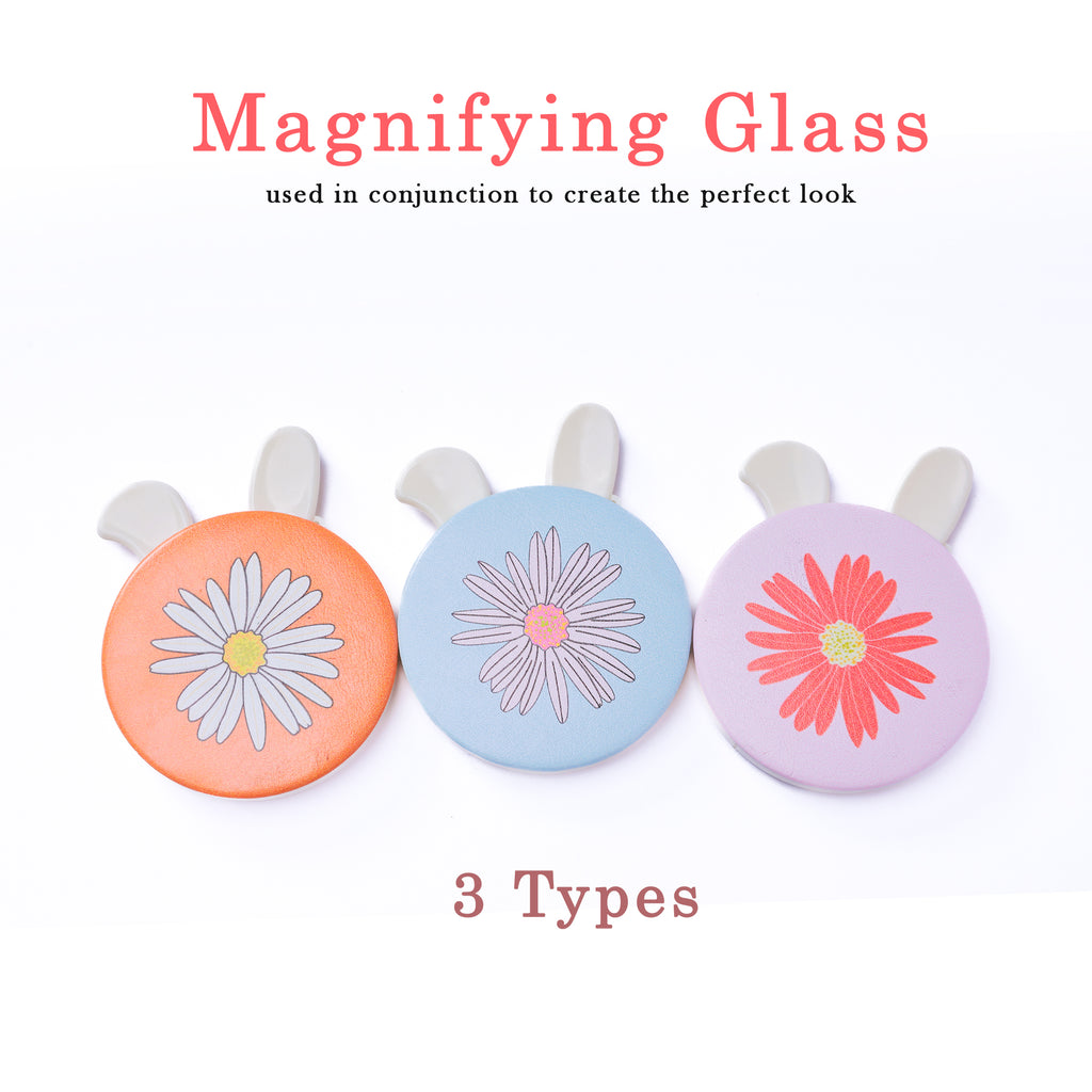 Cute Flower Bunny Magnifying Glass