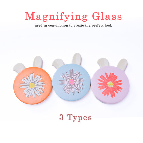 Cute Flower Bunny Magnifying Glass