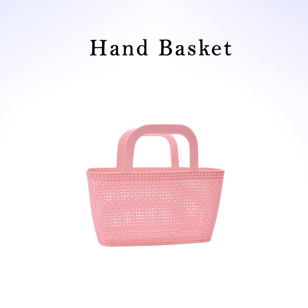 Portable Plastic Hand Basket – Multi-Purpose Storage