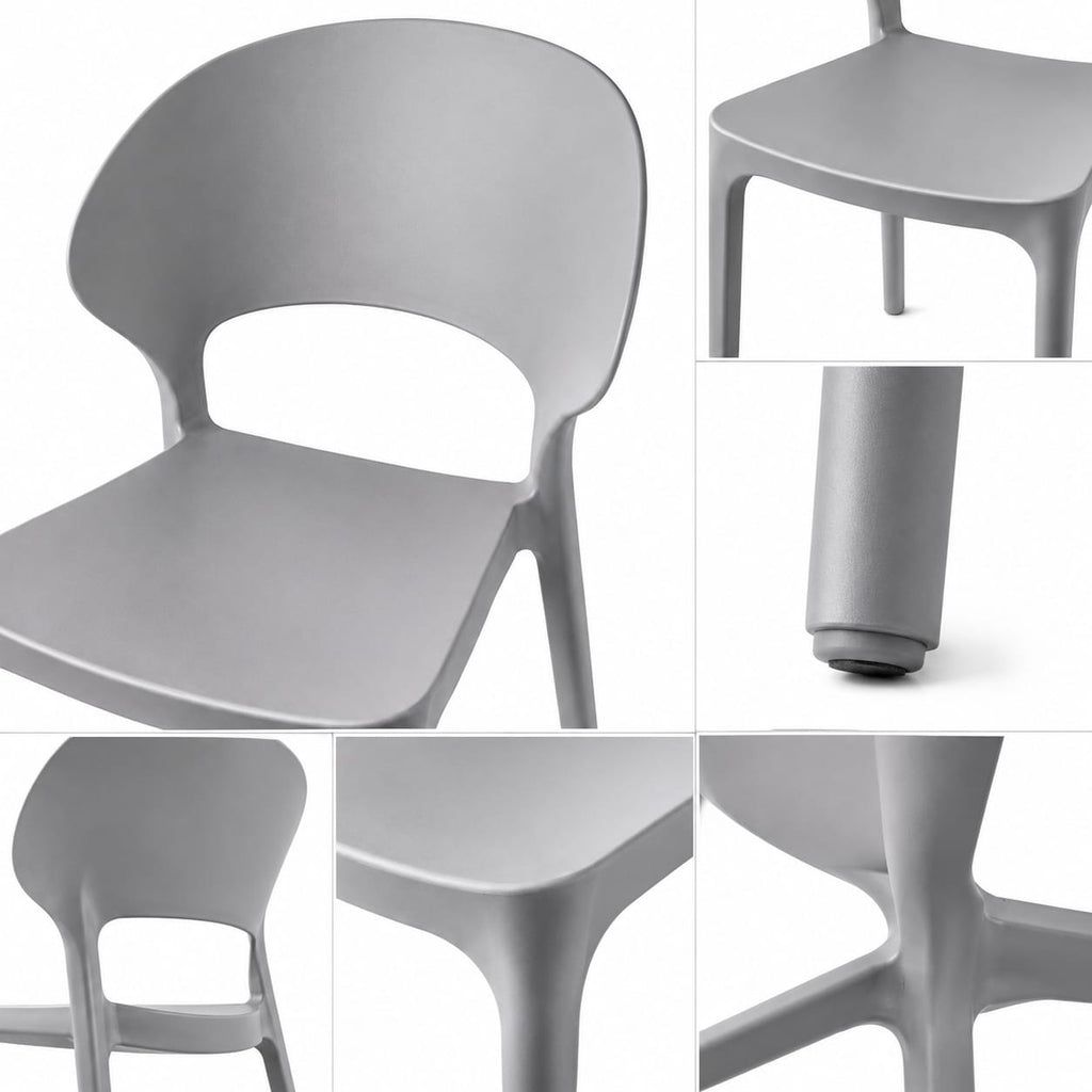 GREY CAFE CHAIR
