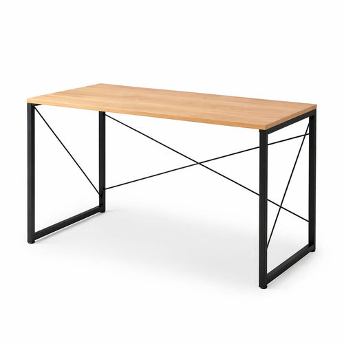 Portable Wood Computer Desk | Foldable Modern Writing | Multipurpose Study Table Best for Home, School, Office Work & More