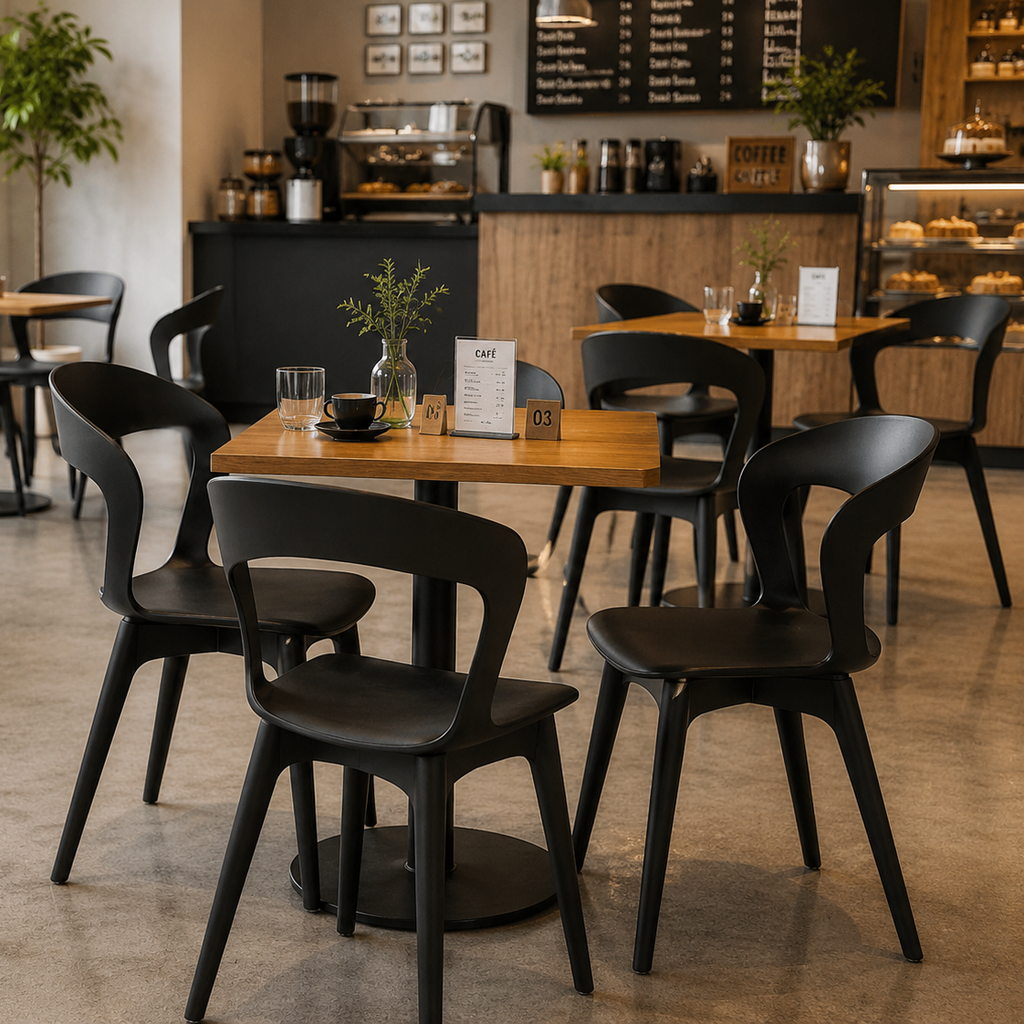 MS CAFE CHAIR BLACK 18