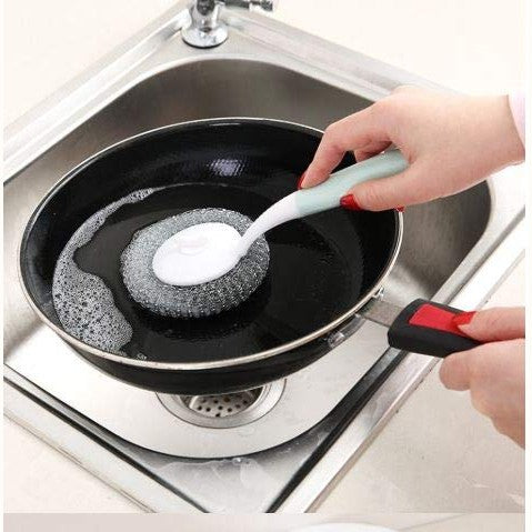 DuoScrub – White & Green Scrubber Set (2 Pieces)