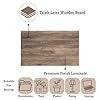Modern End Table with Premium Laminate Finish| Triple Layer Engineered Board| Powder-Coated Wire Frame| Compact Side Table for Living Room| Bedroom Office & Balcony| (Wire END Table)
