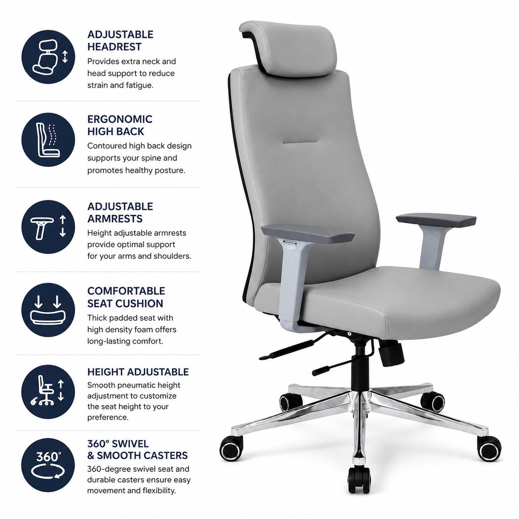 TITAN HB CHAIR REXINE