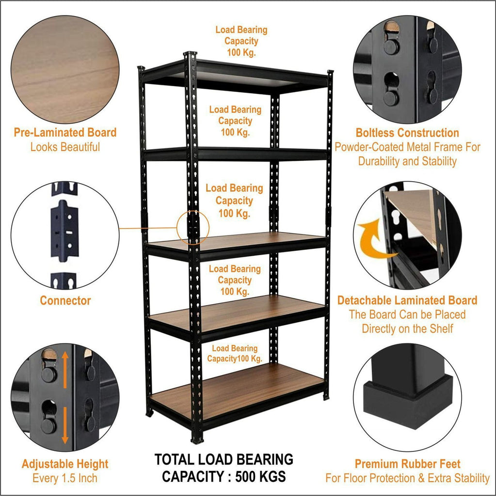 Non laminated Medium size boltless rack
