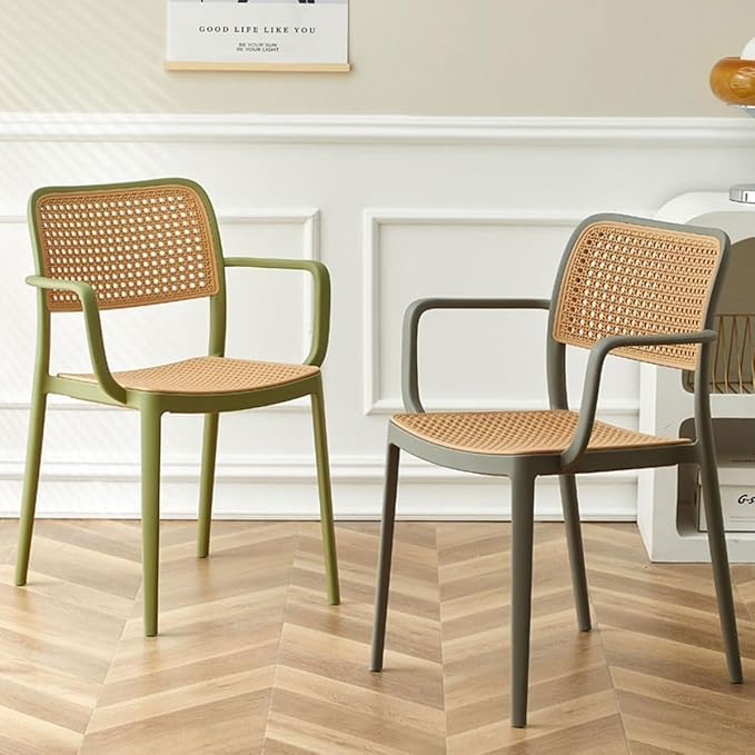 Chair for Cafeteria | Arm Chair | Accent Chair for Living Room Home, Bedroom, Cafe and Hotels Grey