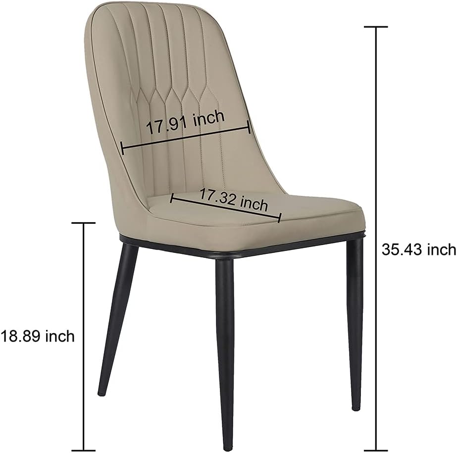 ROMAN BEIGE DINING CHAIRS