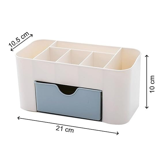 Multi-Compartment Desk Organizer with Drawer