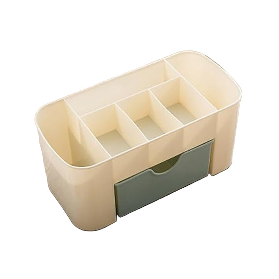 Multi-Compartment Desk Organizer with Drawer