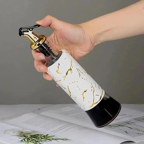 Elegant Glass Oil Dispenser Bottle