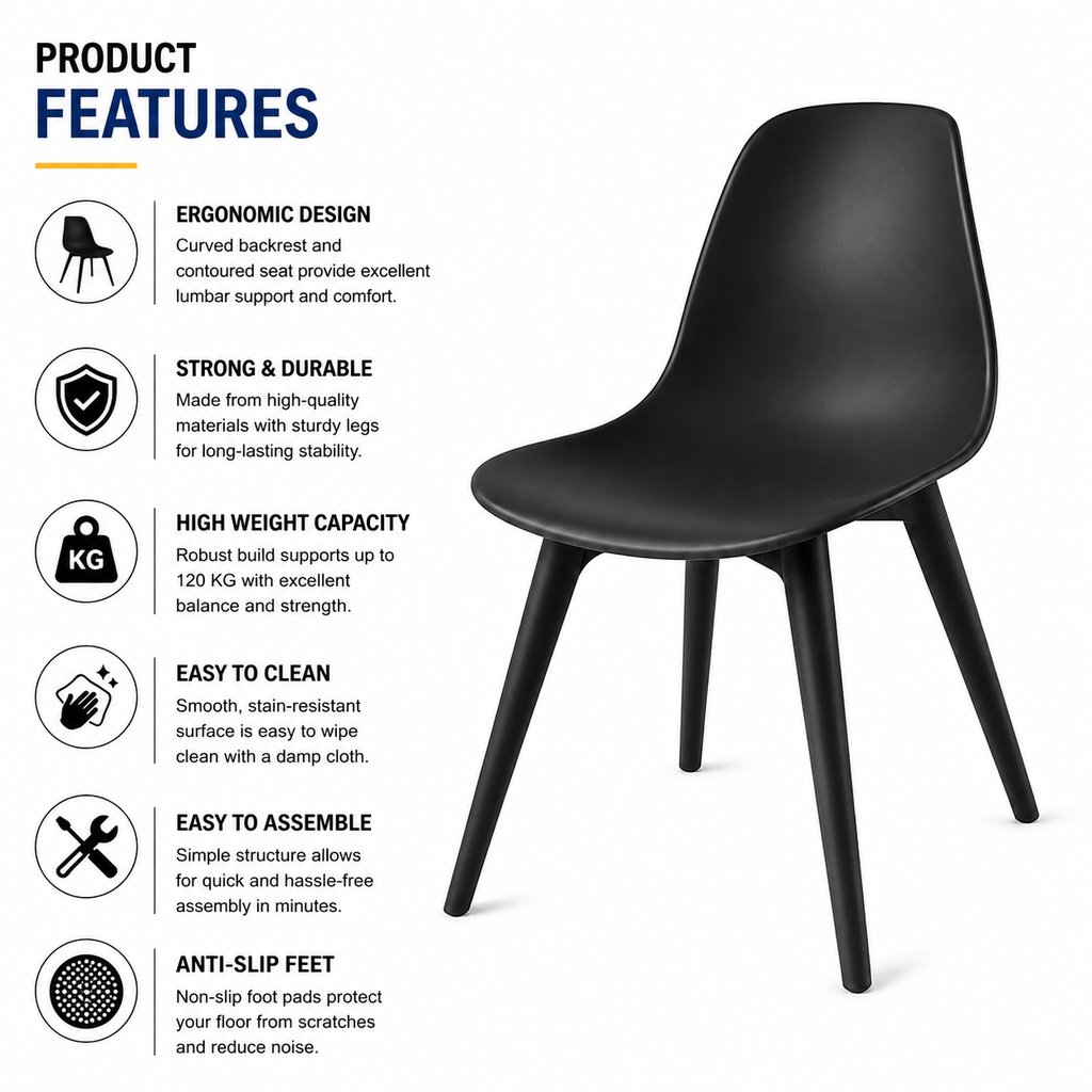 AS CAFE CHAIR BLACK 17