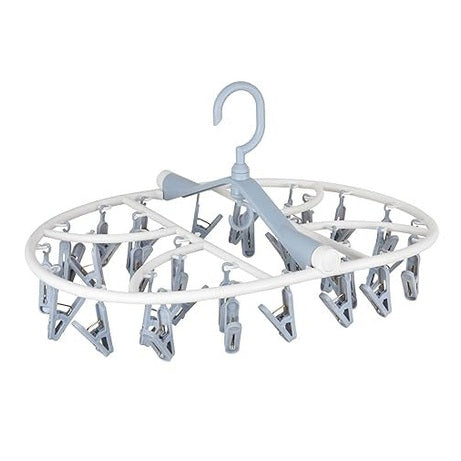 Round Hanging Clip and Dry Hanger Rack