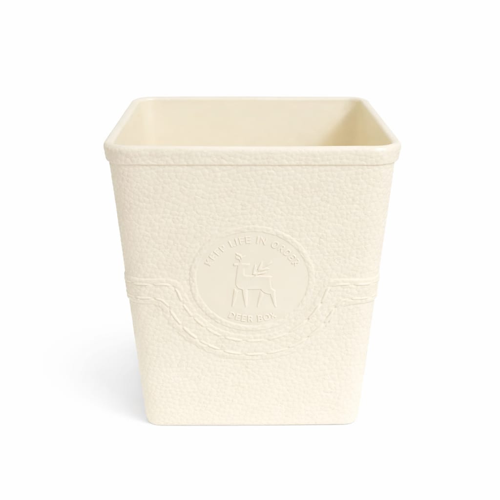 Cream textured pen holder | Perfect for home and office