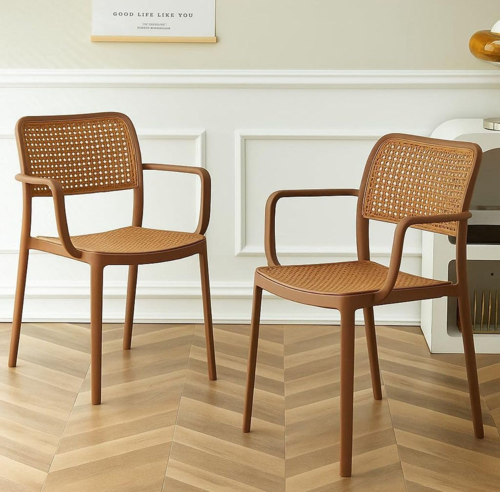 Chair for Cafeteria | Arm Chair | Accent Chair for Living Room Home, Bedroom, Cafe and Hotels