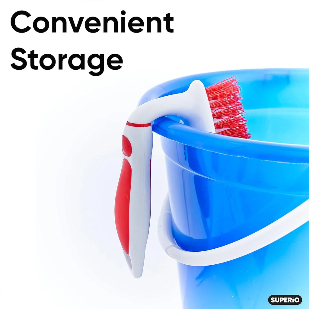 Scrub Brush Red Cleaning Pad comfort grip