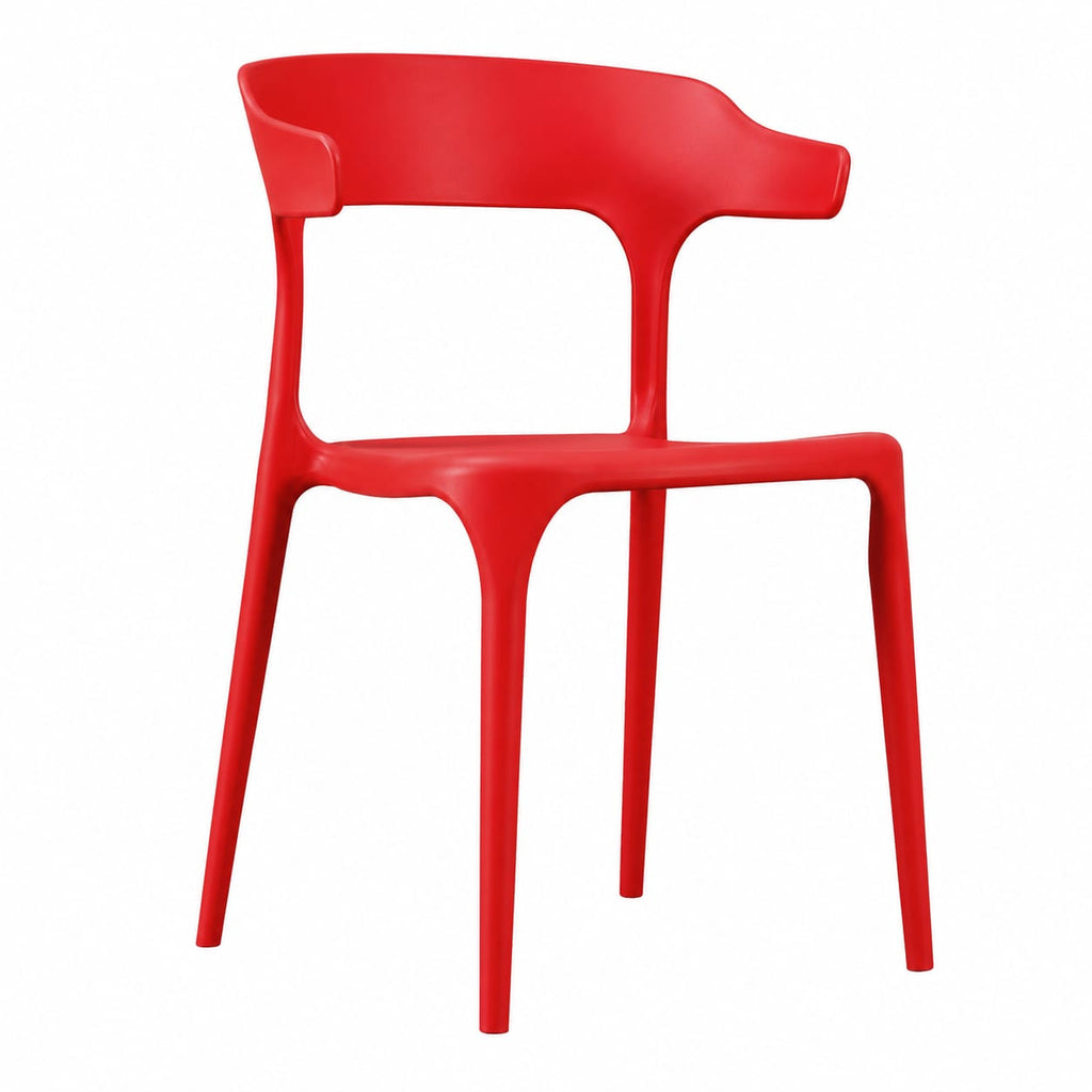RED MINI CAFE CHAIR