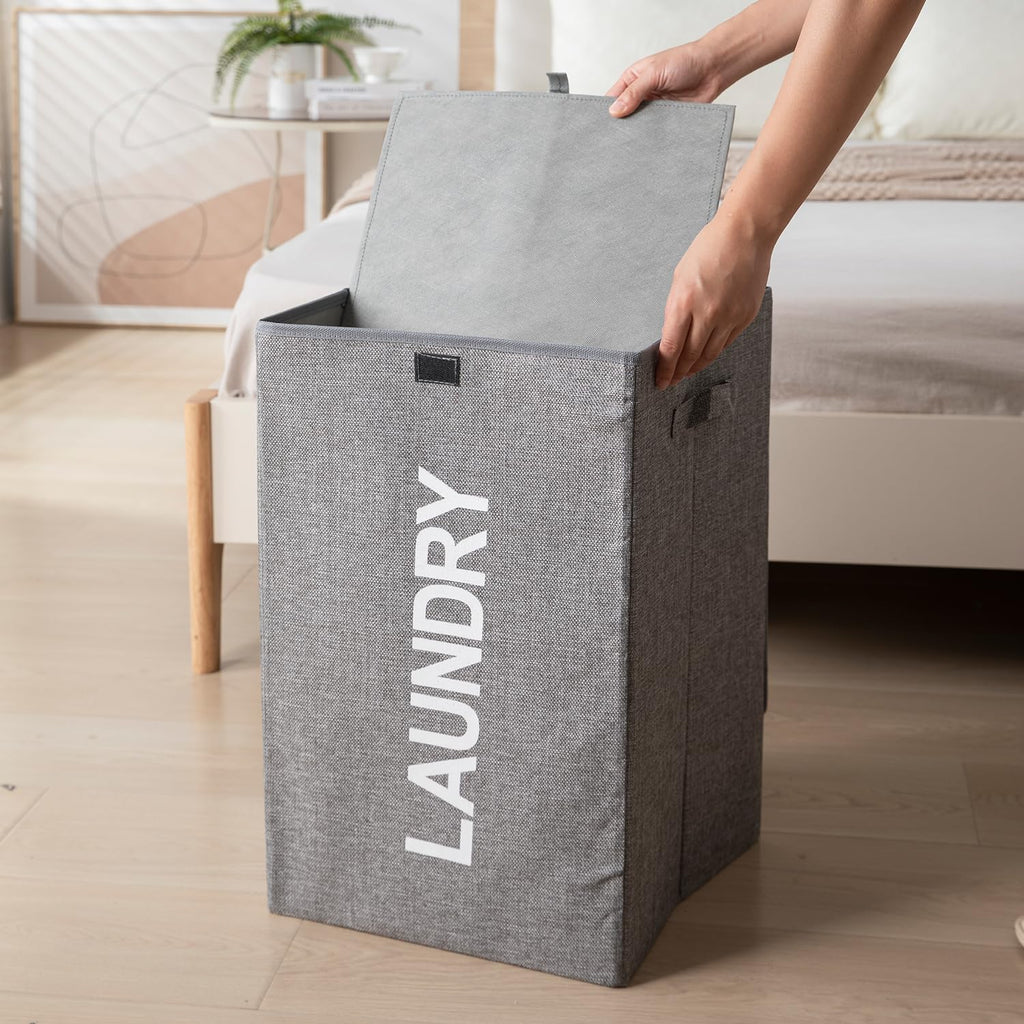 Grey colour Laundry Organizer Box