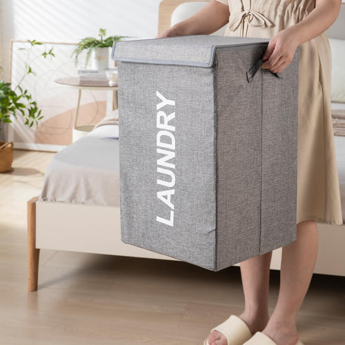 Grey colour Laundry Organizer Box