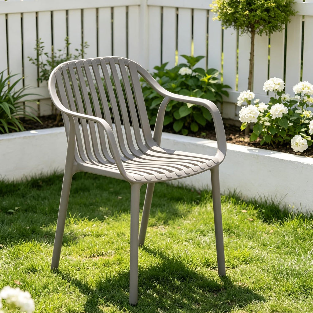 GREY CAFE CHAIR