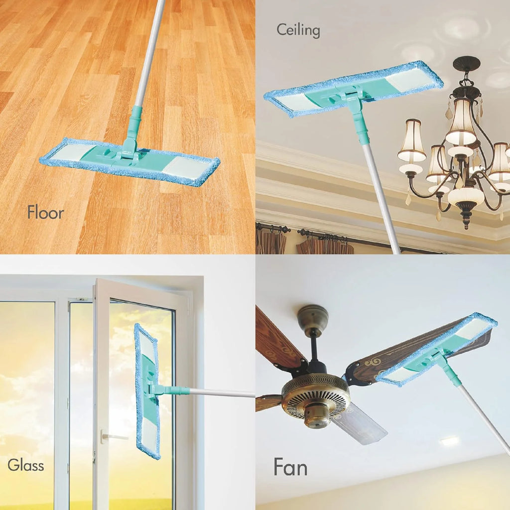 SwiftClean – Ash & Black Floor Mop