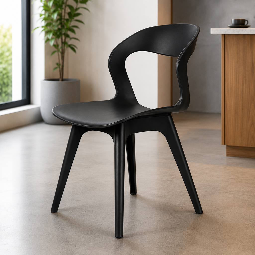 MS CAFE CHAIR BLACK 18
