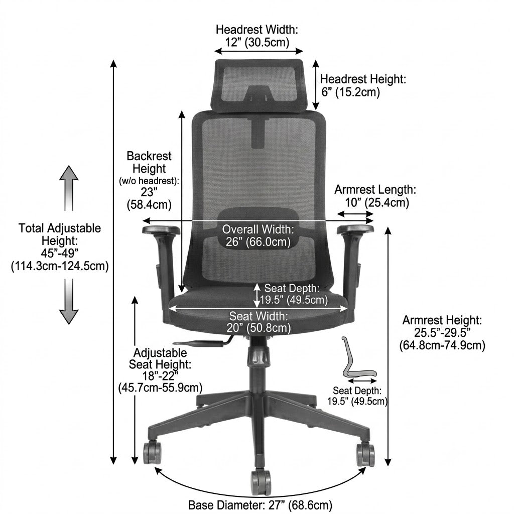 FEATHER HB CHAIR BLACK