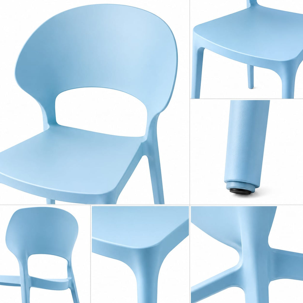 LITE BLUE CAFE CHAIR