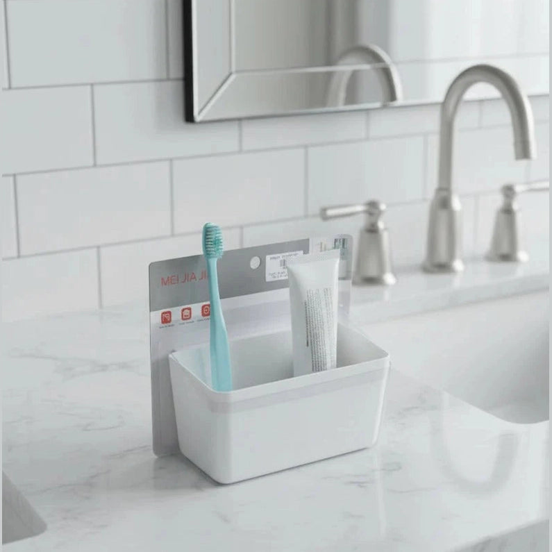 Toothbrush storage rack