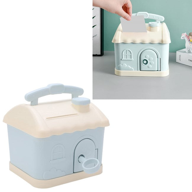 Cute House-Shaped Tissue Box Holder