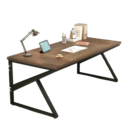 Industrial Style Wooden Office Desk