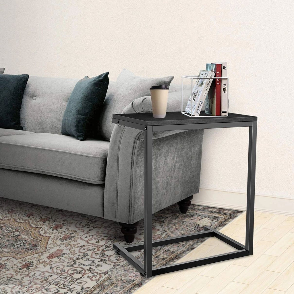 Engineered Wood C Table End Table,Couch Tables That Slide Under,Chair Side Table,Living Room,Bedroom