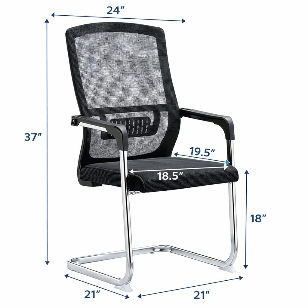 Executive High-Back Mesh Cantilever Chair