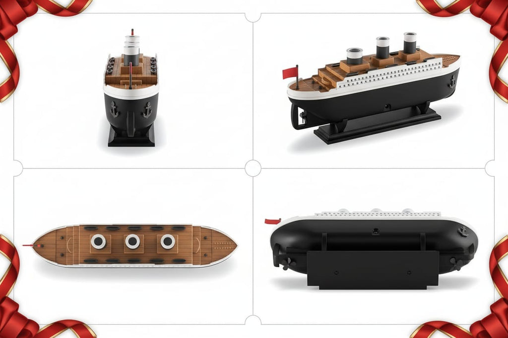 Titanic Ship Model Aroma Diffuser | Electric Jellyfish Aroma Diffuser | 30cm Decorative Humidifier Aroma Diffuser for Home, Office & Gifting