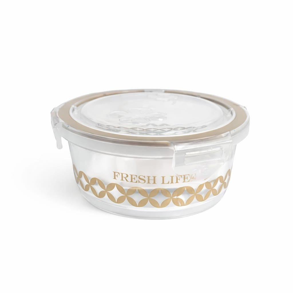 Multipurpose storage Container transparent lock-lid