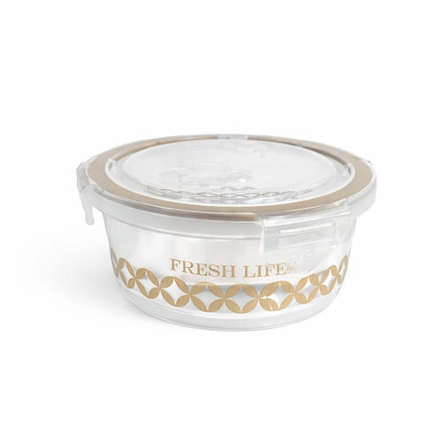 Multipurpose storage Container transparent lock-lid