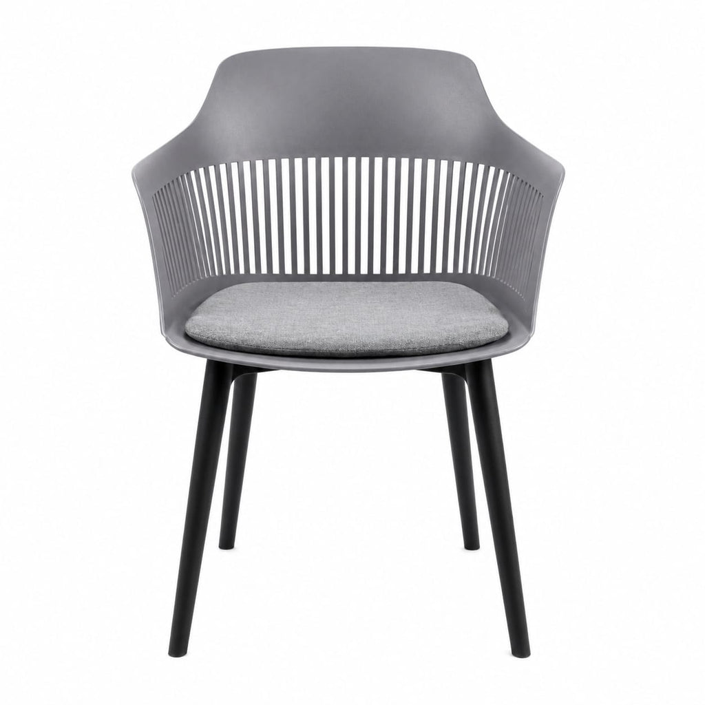 GREY CAFE CHAIR