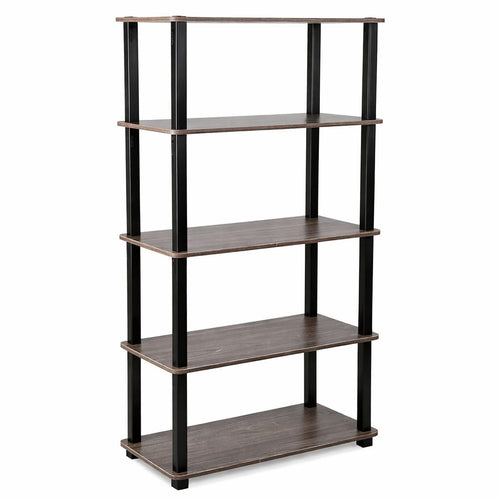 5 Tier shelf | Shelf For Living Bed Room Home Office Multipurpose Storage Shelves & Display Organizer W/ Utility Storage For Home