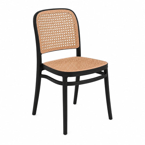 (668) BLACK CAFE CHAIR 13