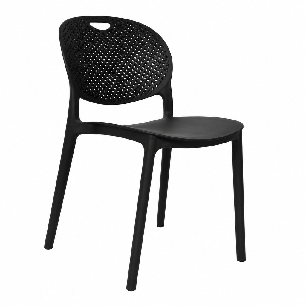 Black Café Chair