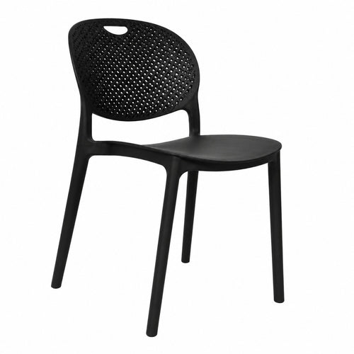 (2028) BLACK CAFE CHAIR