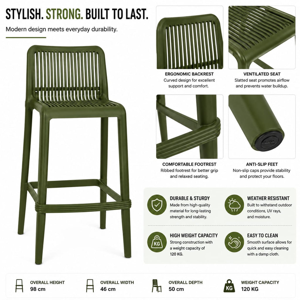 GREEN HEIGHT CHAIR