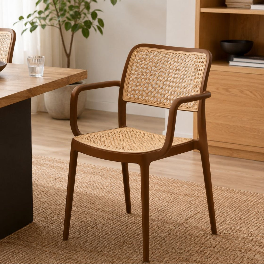 Chair for Cafeteria | Arm Chair | Accent Chair for Living Room Home, Bedroom, Cafe and Hotels