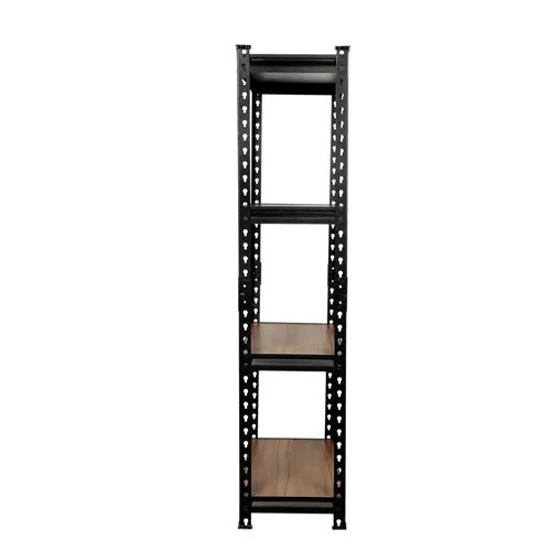 4-Shelf Shelving Unit Storage Rack Utility Rack Garage Shelves Display Rack Steel Boltless Rivet Rack