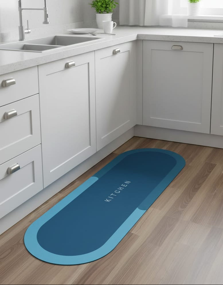 Kitchen Floor Mat Oval