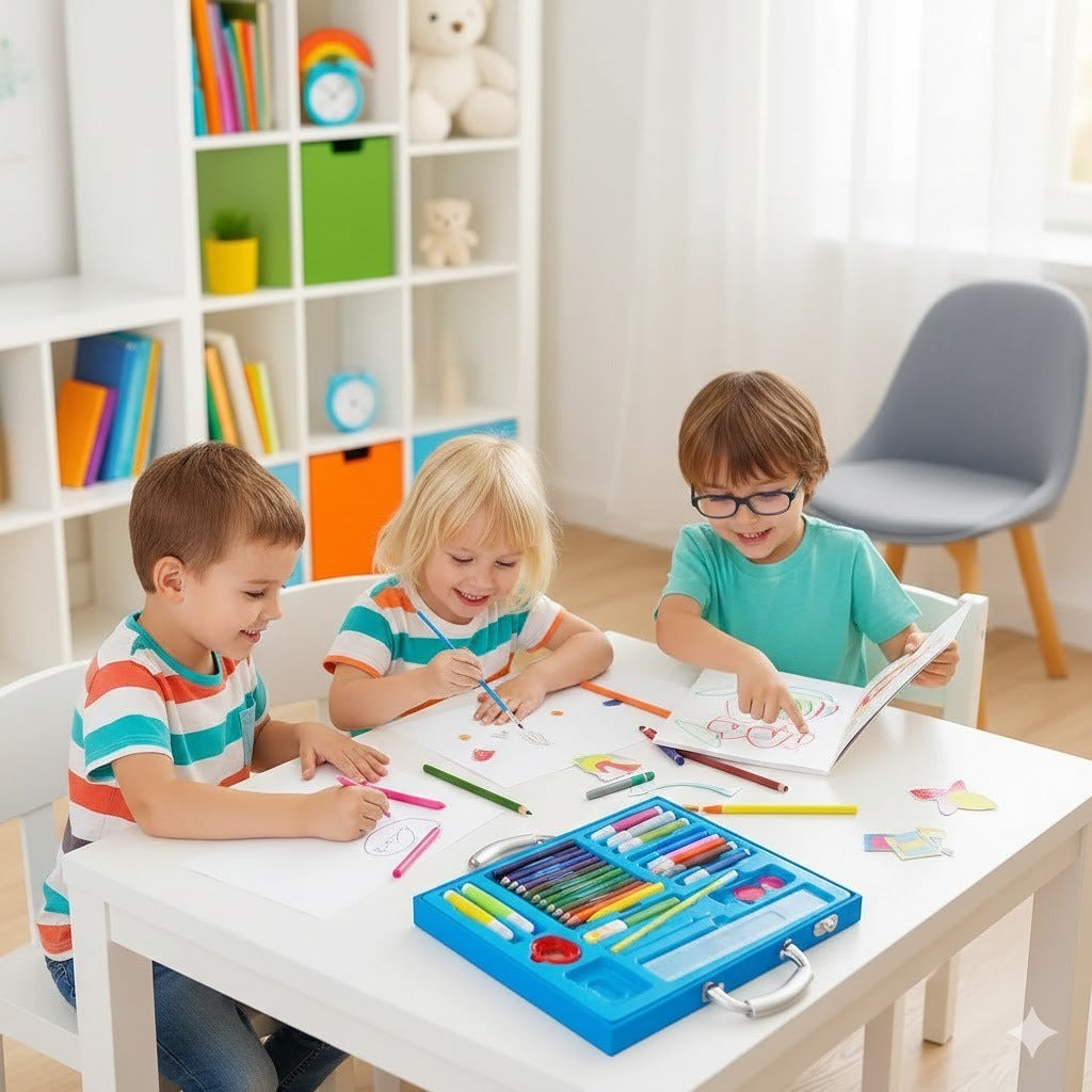 Kids Deluxe Art & Painting Kit